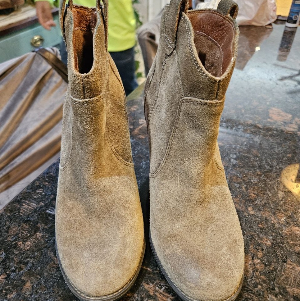Booties Suede